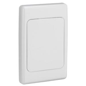 WALL PLATE BLANK 1 GANG WHITE