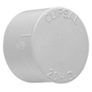 CONDUIT PLUG (BUNG) PLAIN PVC 20MM GREY