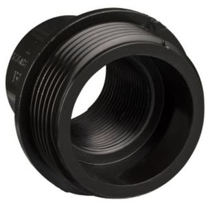ADAPTOR CONVERTER PLAIN TO SCREWED PVC 32/25MM CONDUIT FITTING BLACK