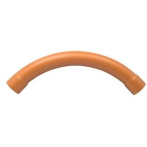 BEND LONG SWEEP PVC 150MM CONDUIT FITTING ORANGE