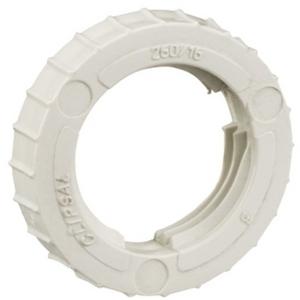 LOCK RING SCREWED PVC 16MM GREY