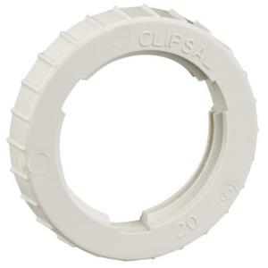 LOCK RING SCREWED PVC TYPE 260 20MM GREY