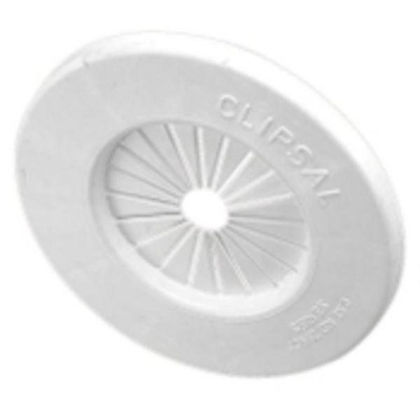 Cover Flange Universal Suits Flex Conduit 16mm - 25mm White Electric, Ideal Electrical Catalogue Cable Management Conduit Rigid Mounting Plate For Installation Tubes Cable Protection Tubes - Construction Supplies Australia