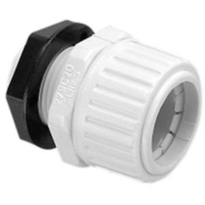 CORRUGATED CONDUIT PVC GLAND WITH LOCK NUT 40MM
