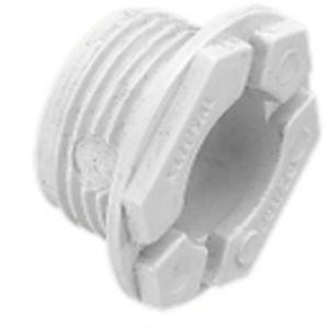 BUSH MALE PVC FITTING CONDUIT 20MM GREY
