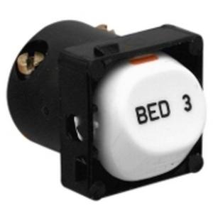 SWITCH MECHANISIM 30 SERIES 1/2WAY 10A 250V ENGRAVED BED 3 WHITE ELECTRIC