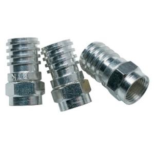 CONNECTOR RG6 F-TYPE PACK 100