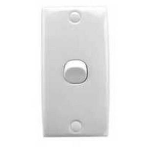 SWITCH INTERMEDIATE STANDARD SERIES 1 GANG 10A 250V WIDE MOUNTING CENTRES WHITE ELECTRIC