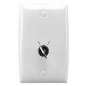 SWITCH KEY STANDARD SERIES 1 GANG 15A 250V 2 WAY LOCK IN ON OR OFF POSITION WHITE ELECTRIC
