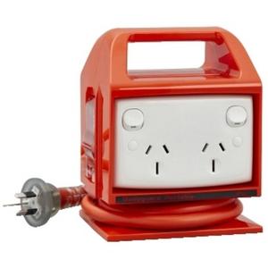 PORTABLE EARTH LEAKAGE OUTLET WITH OVERLOAD 15AMP