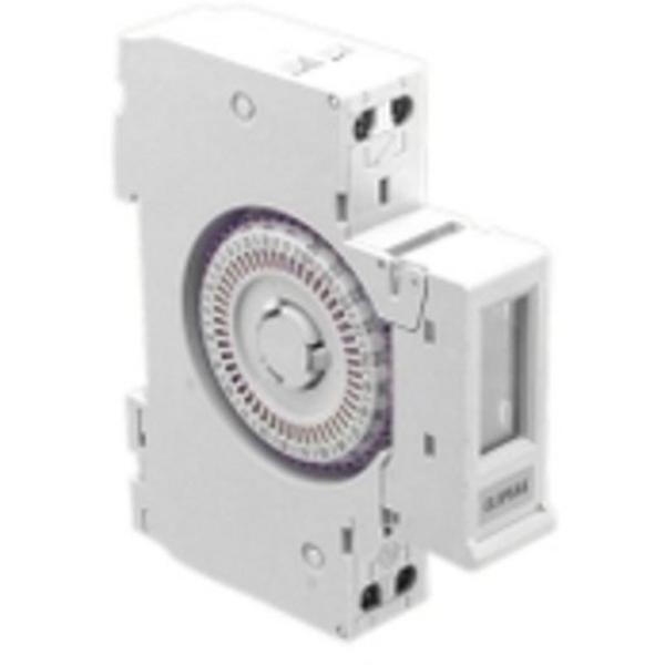 Timer DIN 1Mod 24 Hour Ana, Ideal Electrical Catalogue Power Distribution Distribution Boards Analogous Time Switch For Distribution Board - Construction Supplies Australia