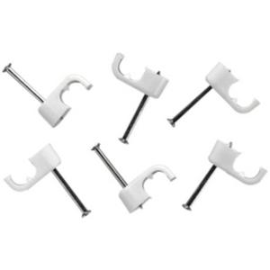 CLIP CABLE PVC FLAT 1.5MM 2C+E 100 PACK