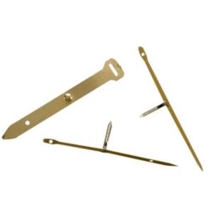 PIN CLIP BRASS (PACK 200)