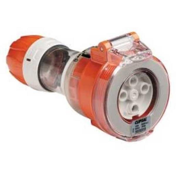 56 Series Extension Socket 4 Pin 10A Orange, Ideal Electrical Catalogue Industrial Industrial Plugs Sockets Industrial Coupling - Construction Supplies Australia