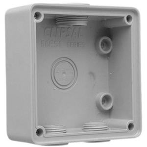 ENCLOSURE BASE ONLY 56 SERIES SHALLOW 1 GANG GREY