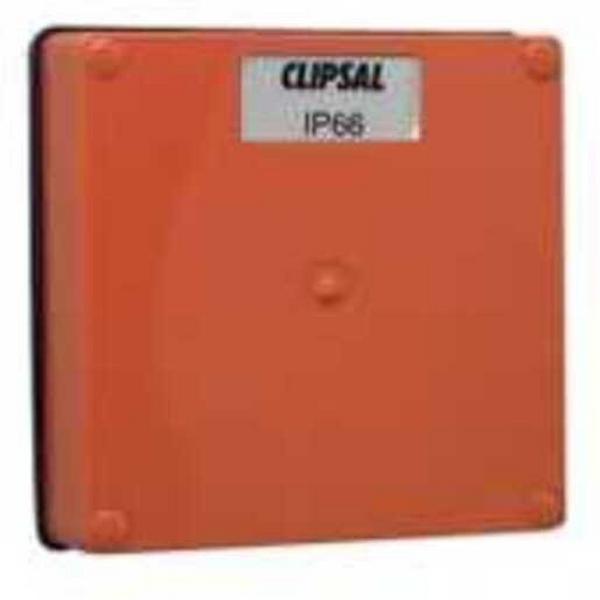56 Series Junction Box 1 Gang Lid Gasket + Screws Orange, Ideal Electrical Catalogue Switches Plugs Sockets Switches Surface Mounting Box - Construction Supplies Australia