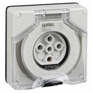 56 SERIES 5 PIN COMBINATION OUTLET LESS ENCL 20A