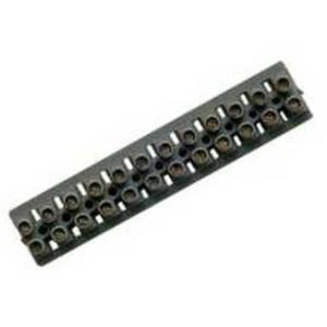 TERMINAL STRIP 12 TERMINAL 15A WITH PRESSURE PLATES