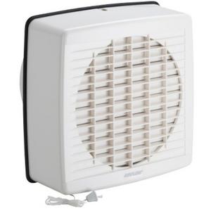 EXHAUST FAN WINDOW 190MM-P/CORD LOUV