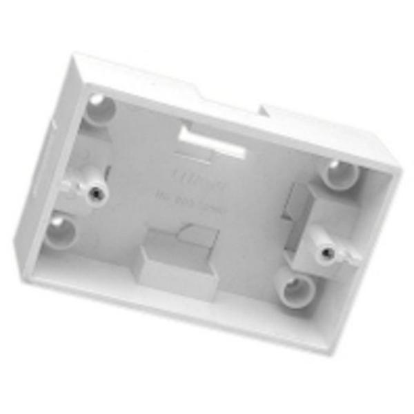 Mounting Block 1 Gang, Ideal Electrical Catalogue Cable Management Skirt Cover Frame For Domestic Switching Devices Skirting Duct - Construction Supplies Australia