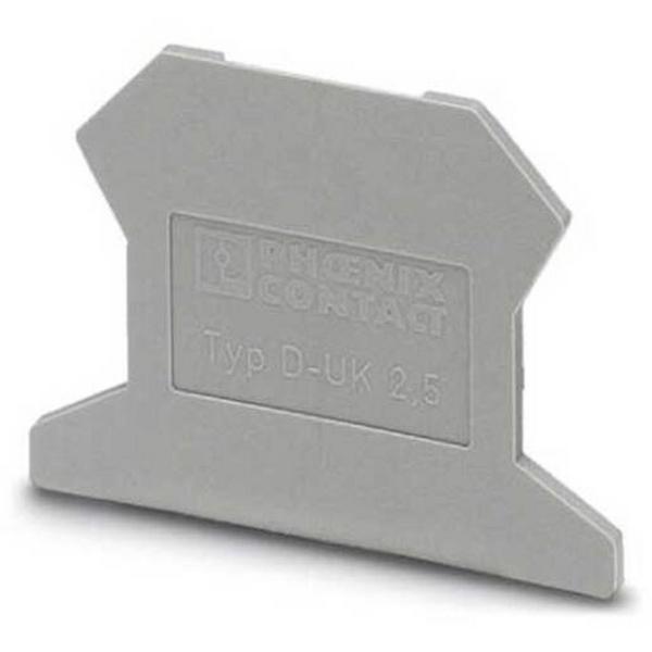 D-Uk2 5 End Cover: Suits Uk1.5N: Uk2.5N, Ideal Electrical Catalogue Power Distribution Distribution Boards Accessories Spare Parts For Small Distribution Board - Construction Supplies Australia