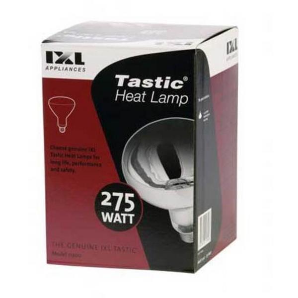 275W Ixl Genuine Heat Lamps, Ideal Electrical Catalogue Lamps Specialty Ir Lamp - Construction Supplies Australia