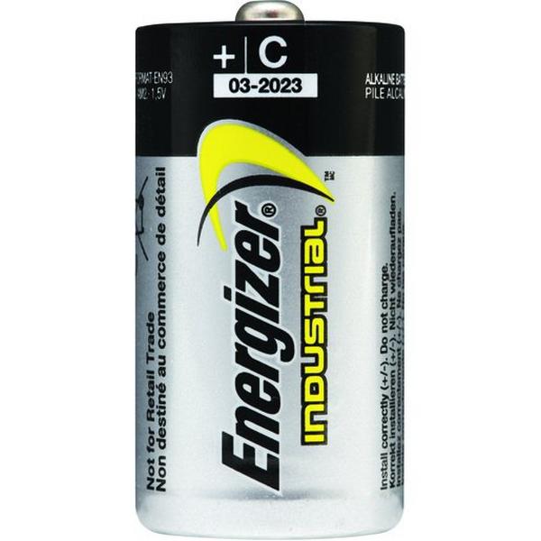 Battery Industrial Alkaline Bulk C (Box 12) Sold Each, Ideal Electrical Catalogue Electrical Appliances Batteries Battery Not Rechargeable - Construction Supplies Australia