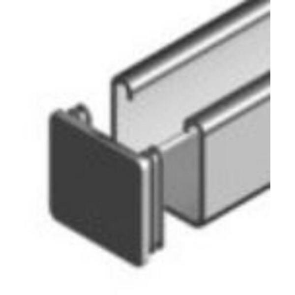 Plastic End Cap Suits B1000, Ideal Electrical Catalogue Cable Management Channel Strut Protective Cap Cover For Mounting Rail Profile - Construction Supplies Australia