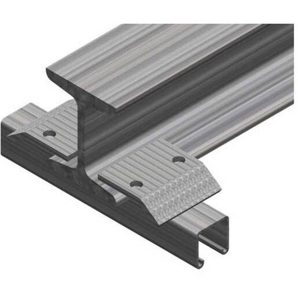 Beam Clamp With U Bolts For Strut Hot Dip Galvanised, Ideal Electrical Catalogue Cable Management Cable Support Span Wire Clamp - Construction Supplies Australia