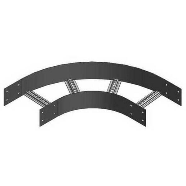 Cable Ladder Bend Nema 3 Hot Dip Galvanised 600mm 450R, Ideal Electrical Catalogue Cable Management Cable Ladder Bend For Cable Ladder - Construction Supplies Australia