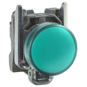 COMPLETE LED P/L GREEN 230VAC
