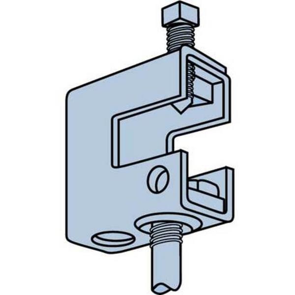 Beam Clamp Cw Cpnt Screw Zinc Plated, Ideal Electrical Catalogue Cable Management Cable Support Span Wire Clamp - Construction Supplies Australia