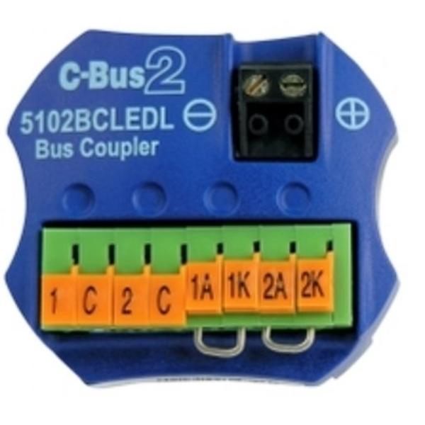 Bus Coupler 2 Ch - Remote Leds, Ideal Electrical Catalogue Industrial Bus System Bus Coupler For Bus System - Construction Supplies Australia