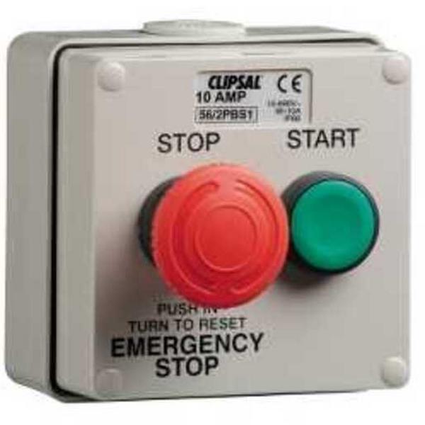 56/2Pbs1 Two Gang Em Erg.s, Ideal Electrical Catalogue Industrial Push Button Push Button Complete - Construction Supplies Australia
