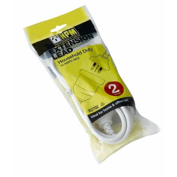 2Mtr Extension Lead, Ideal Electrical Catalogue Electrical Appliances Power Leads Power Cord - Construction Supplies Australia