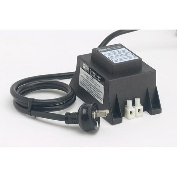 Transformer Garden Light 105W 12V, Ideal Electrical Catalogue Light Fittings Control Gear Transformer For Low Voltage Light System Low Voltage Halogen Lamp - Construction Supplies Australia