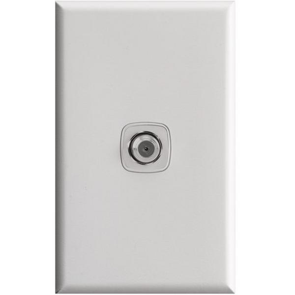 Connector F Excel Plate, Ideal Electrical Catalogue Av Security Detection Connector Coax Connector - Construction Supplies Australia