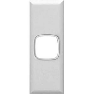 GRID AND COVER PLATE EXCEL SERIES 1 GANG ARCHITRAVE SWITCH BEIGE
