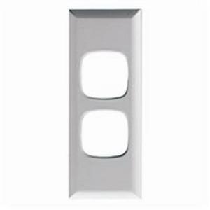 COVER PLATE ONLY EXCEL SERIES 4 GANG ARCHITRAVE SWITCH WHITE