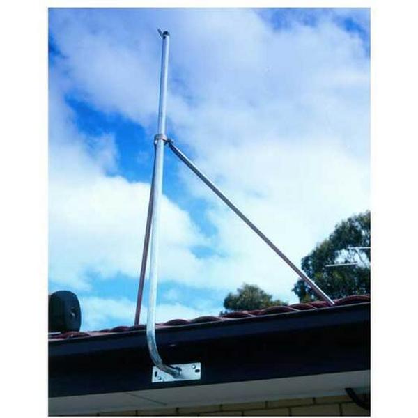Antenna Stay Bar 1.2M (4') X 16mm (5/8") Galvanised, Ideal Electrical Catalogue Av Security Detection Antennas Antenna Mounting Material - Construction Supplies Australia