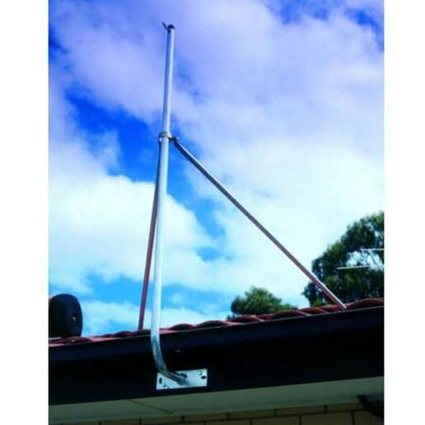 2.4M (8') X 25mm (1") Heavy Duty, Ideal Electrical Catalogue Av Security Detection Antennas Antenna Mounting Material - Construction Supplies Australia