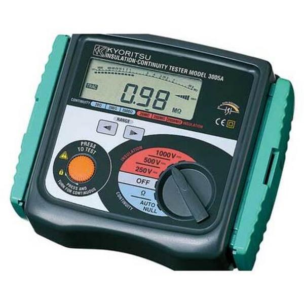 Kyoritsu Insul Tester Digital 3005A, Ideal Electrical Catalogue Tools Instrumentation Test Measurement Insulation Tester - Construction Supplies Australia