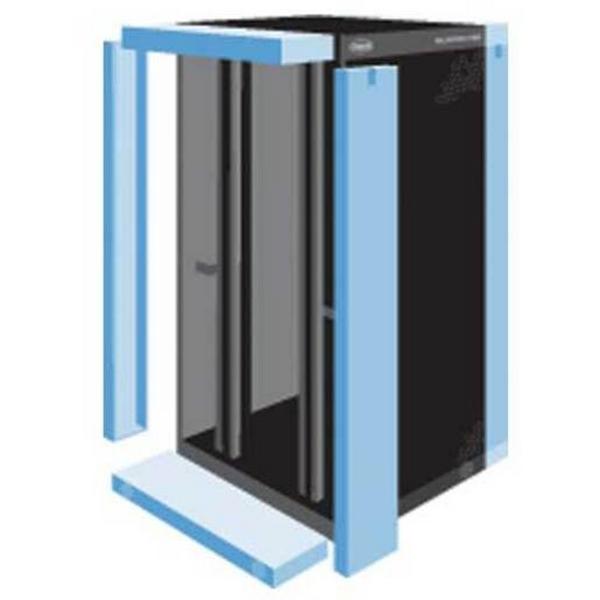 Ausrack+ Cable Zone 45RU X 900D, Ideal Electrical Catalogue Data Communications Cabinets Enclosures Network Cabinet - Construction Supplies Australia