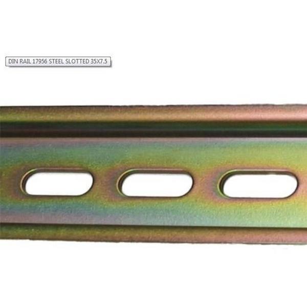 17955 DIN Rail Steel 35X7.5mm (2M), Ideal Electrical Catalogue Power Distribution Distribution Boards Mounting Rail - Construction Supplies Australia