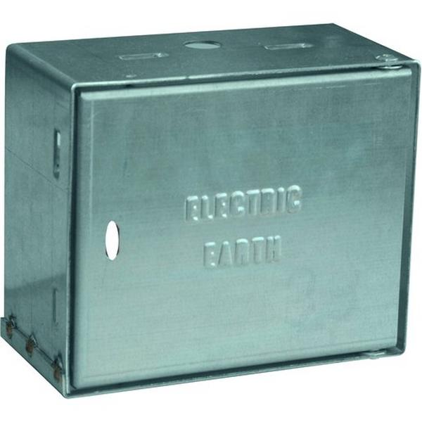 Earth Stake Box 130X150X75, Ideal Electrical Catalogue Power Distribution Earthing Lightning Earth Rod Profiled Earth Rod - Construction Supplies Australia