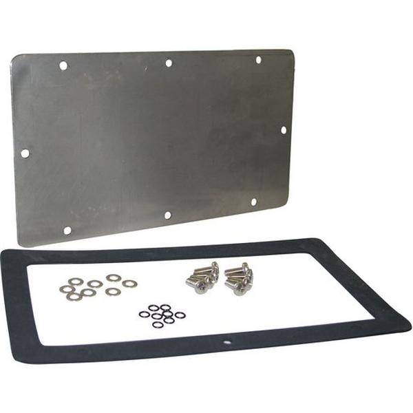 Gland Plate Stainless Steel 530X210, Ideal Electrical Catalogue Power Distribution Distribution Boards Gland Plate For Enclosure Cabinet - Construction Supplies Australia