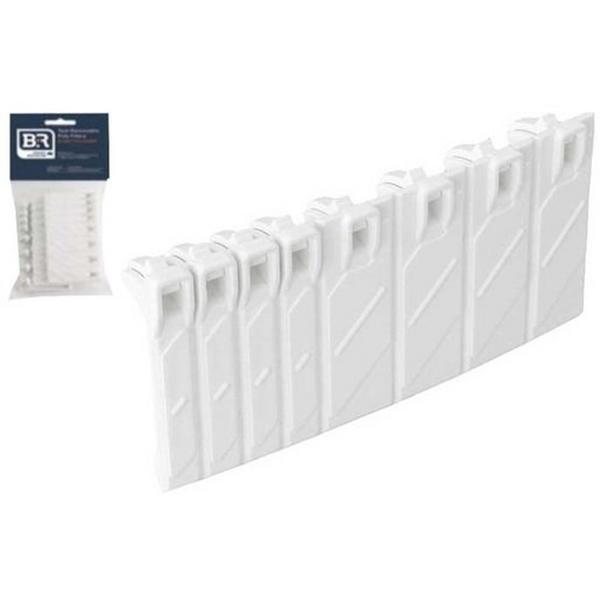 Pole Filler (Tool Removable) 3X6 Pole Pack, Ideal Electrical Catalogue Power Distribution Distribution Boards Cover Strip Modular For Meter Distribution Board - Construction Supplies Australia