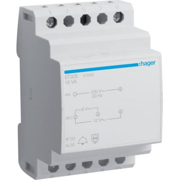 Transformer 240V/8-12V 16Va, Ideal Electrical Catalogue Power Distribution Transformers Bell Transformer - Construction Supplies Australia