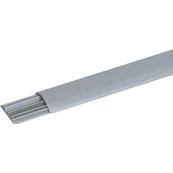 75X18mmx2M Duct Gy Floor Duct Grey, Ideal Electrical Catalogue Cable Management Duct On Floor Installation Duct - Construction Supplies Australia