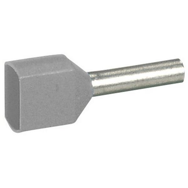 2X2.5 Ferrule*500Pack Grey, Ideal Electrical Catalogue Wiring Accessories Lugs Links Cable End Sleeve - Construction Supplies Australia